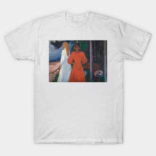 Red and White by Edvard Munch T-Shirt